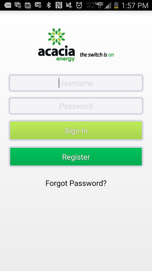 Acacia Energy Mobile App Acacia Energy Texas