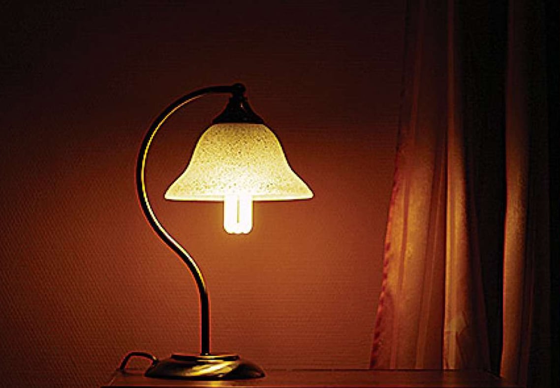 dim lamp